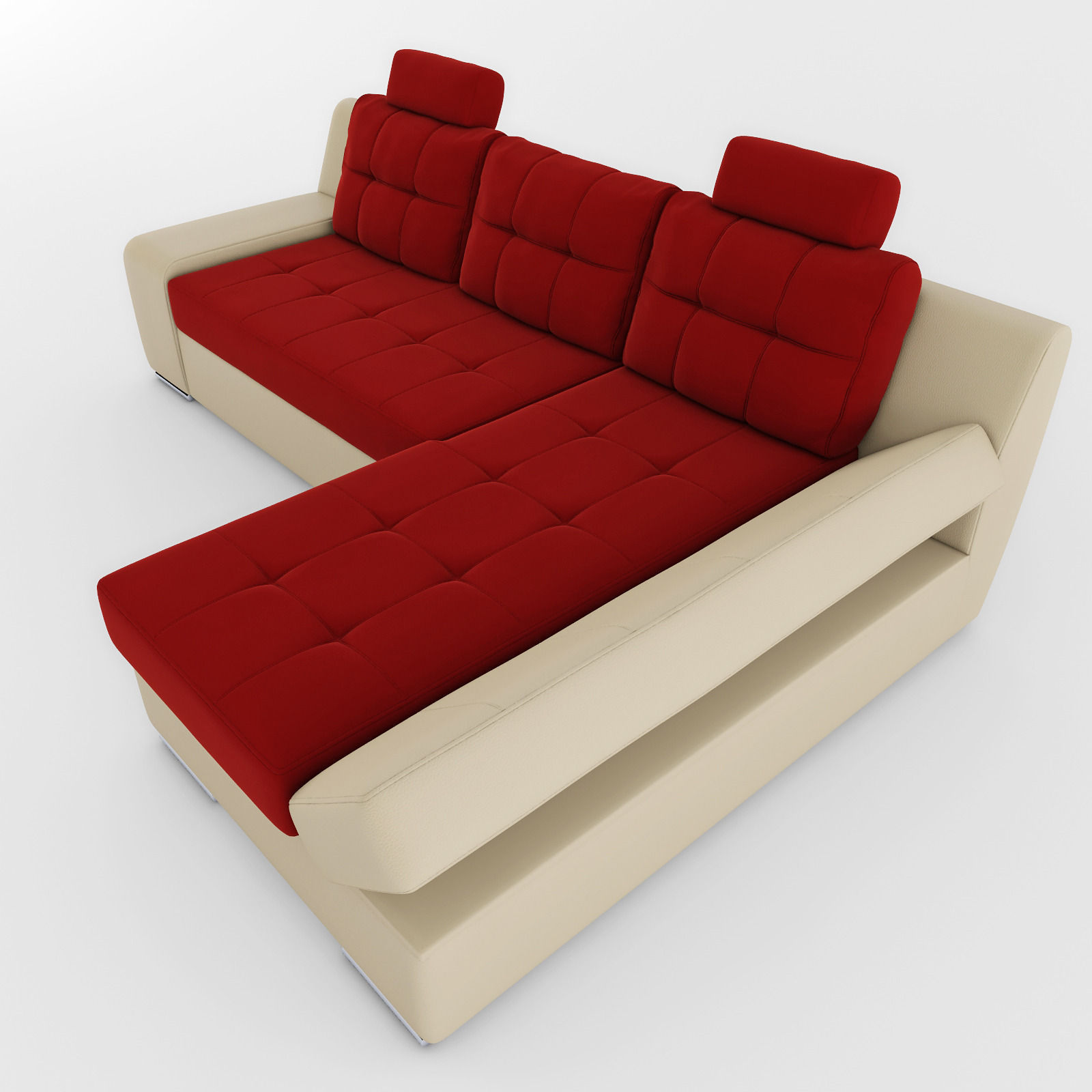 Sofa sectional 3D model_6