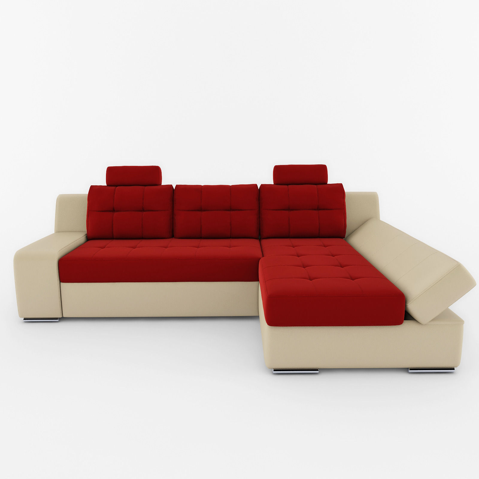 Sofa sectional 3D model_2