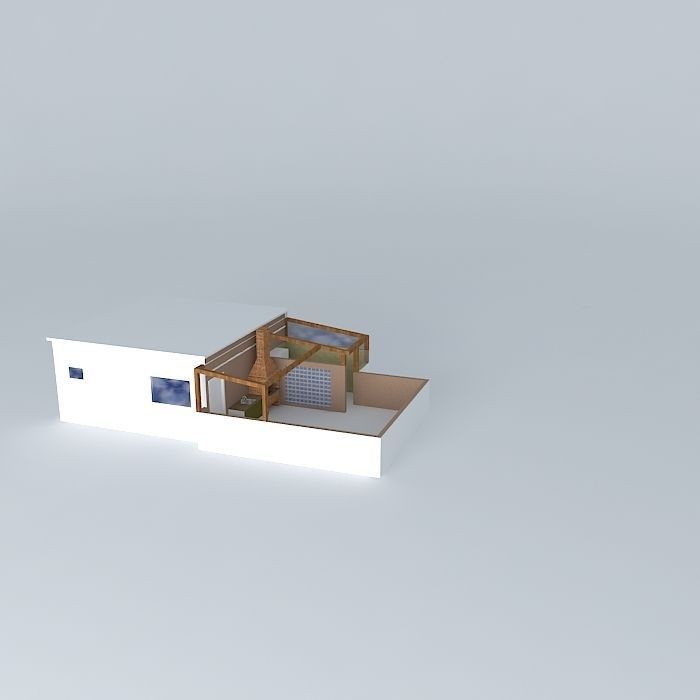 cleoniceorkut house Free 3D model_1