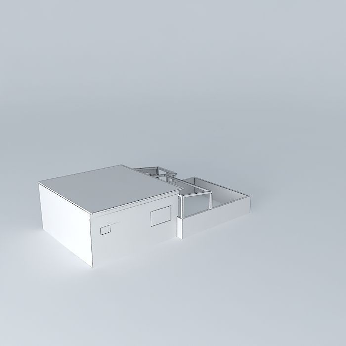 cleoniceorkut house Free 3D model_4