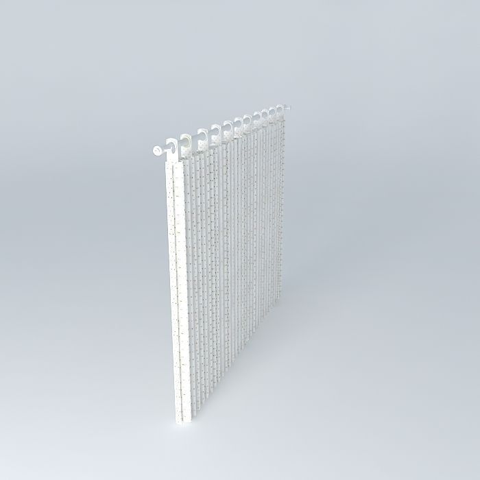 cortinaedson curtain Free 3D model_1