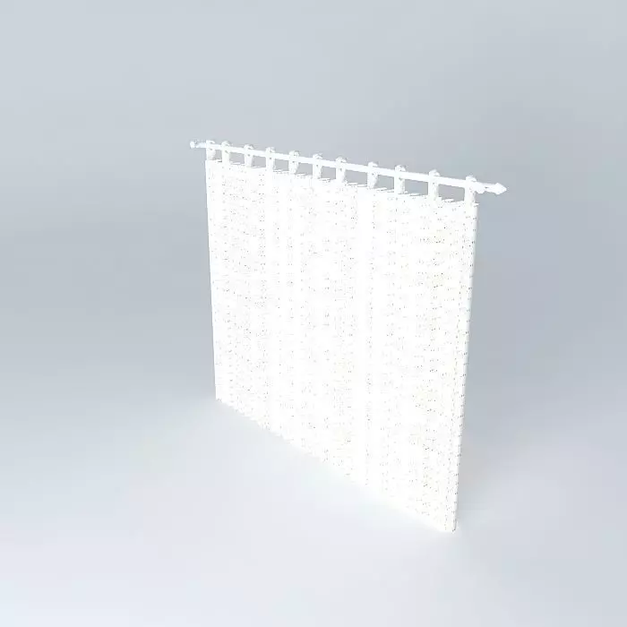 cortinaedson curtain Free 3D model_0