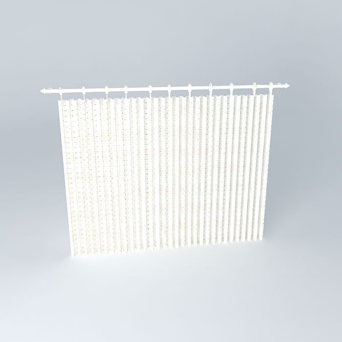 cortinaedson curtain Free 3D model_2