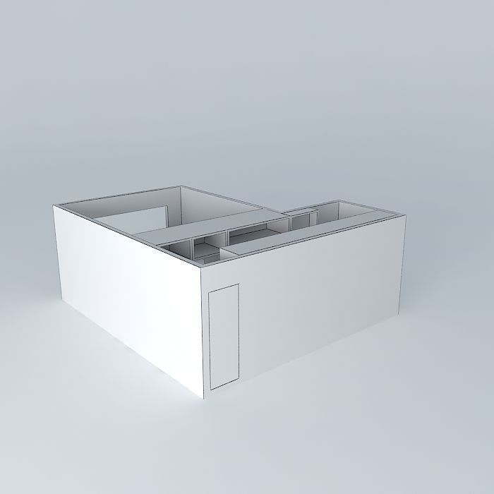 georkut living room Free 3D model_4