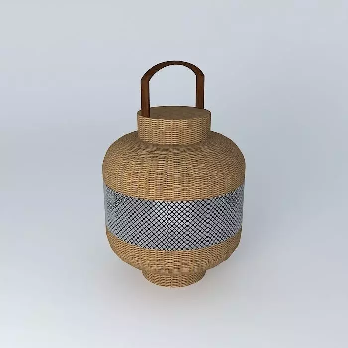 flashlight lantern ornament Free 3D model