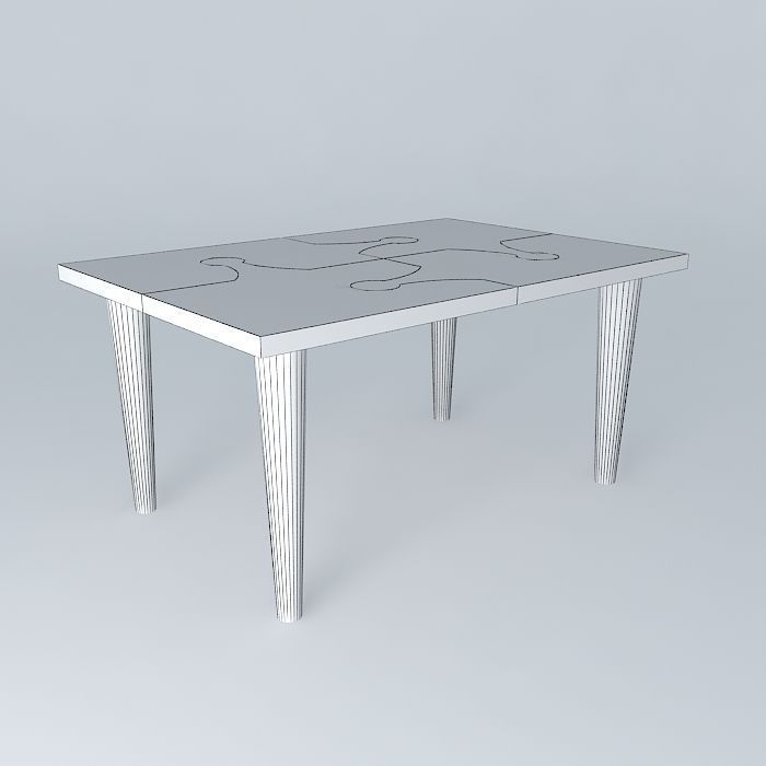 mesa center masterpiece masterpiece coffee table Free 3D model_3