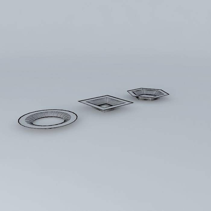 bowls bowls fruit bowls Free 3D model_3