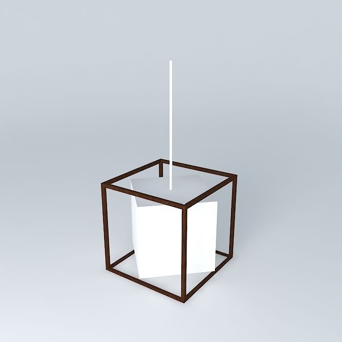 ceiling lamp lustre chandelier Free 3D model_2