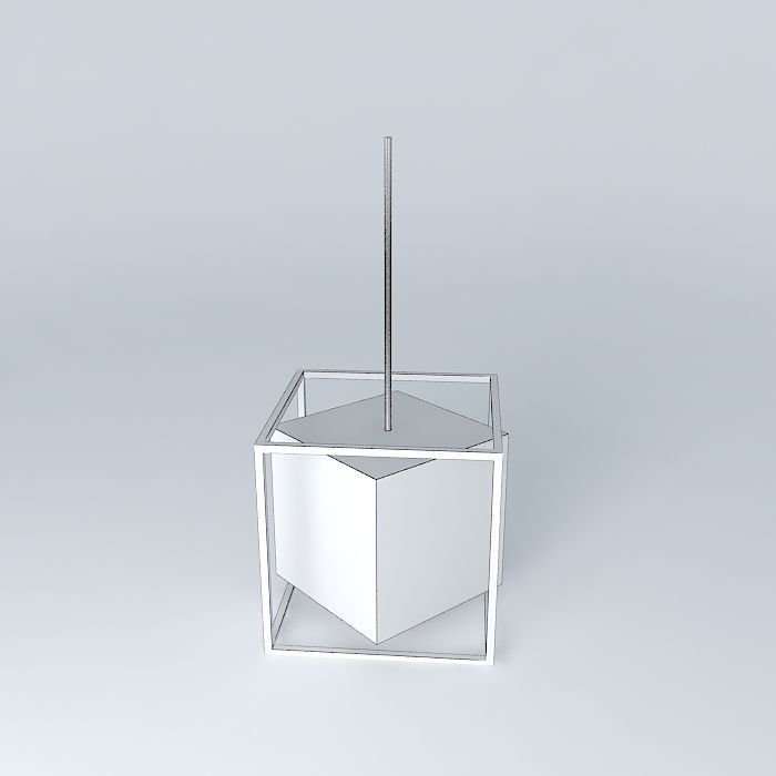 ceiling lamp lustre chandelier Free 3D model_4