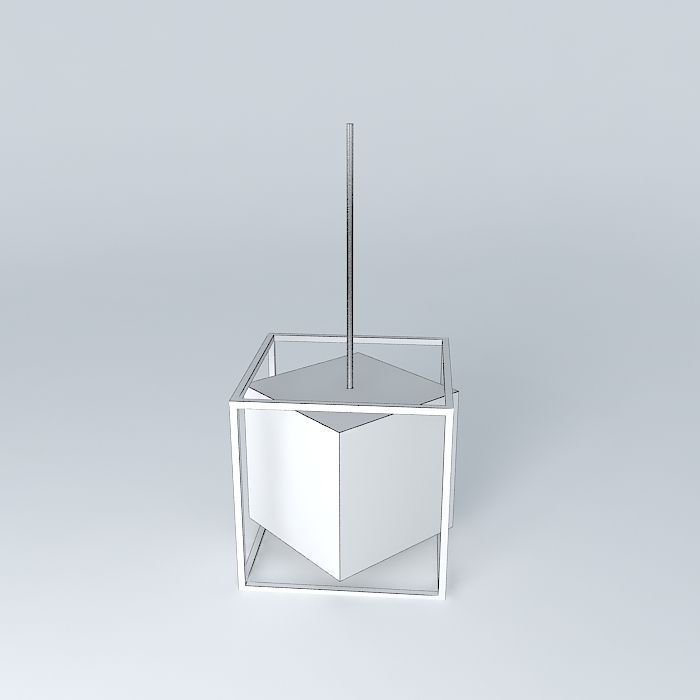 ceiling lamp lustre chandelier Free 3D model_3