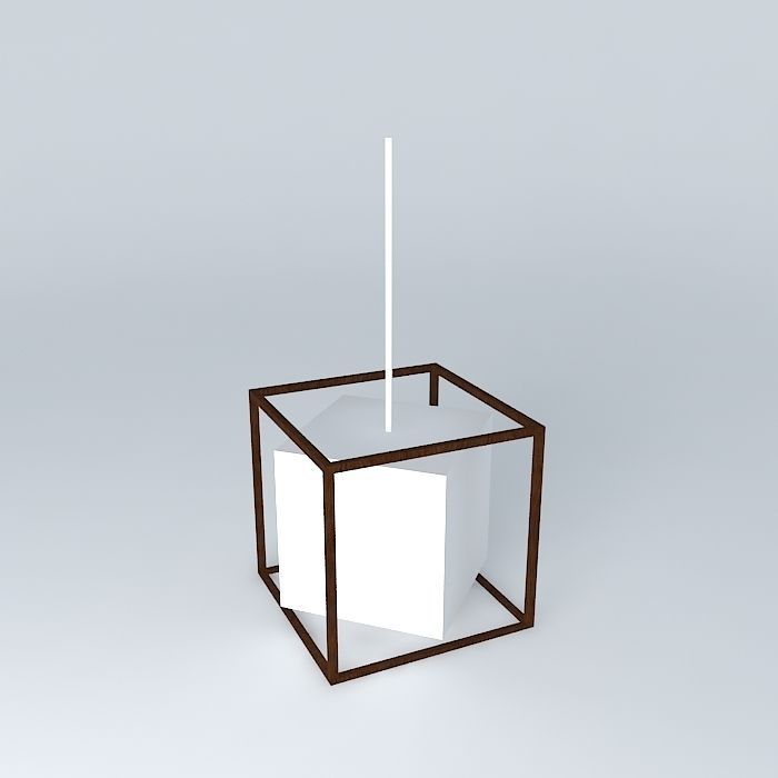 ceiling lamp lustre chandelier Free 3D model_1