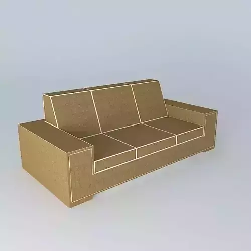sofa cardboard couch