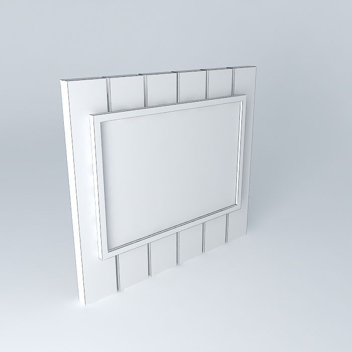 frame art Free 3D model_3