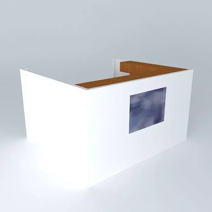 fernadaorkut reception desk Free 3D model