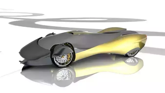 Mantra Car 3D model