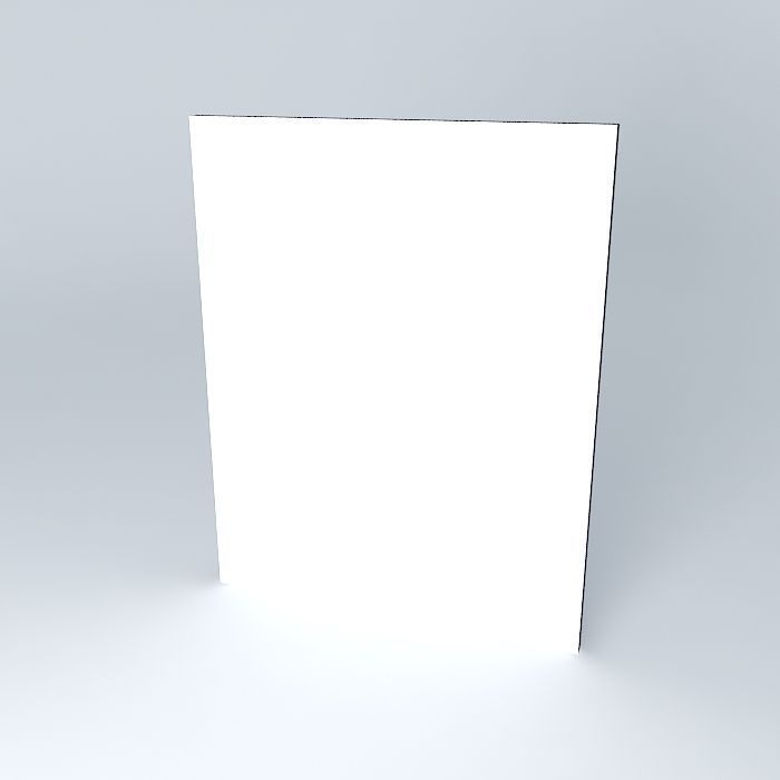 art arte quadro painting Free 3D model_1