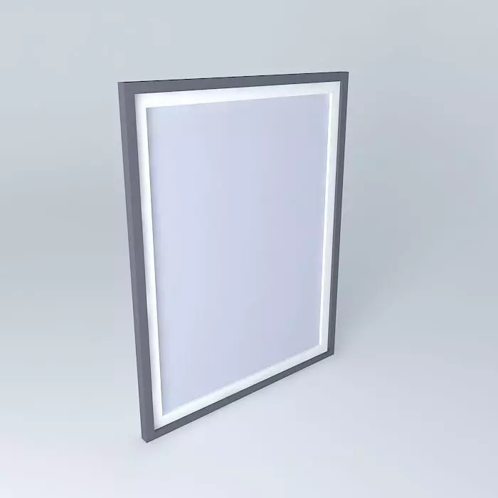 art arte quadro painting Free 3D model_0