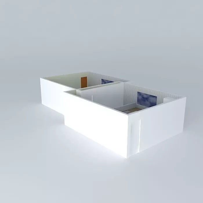 Suelene house Free 3D model_0