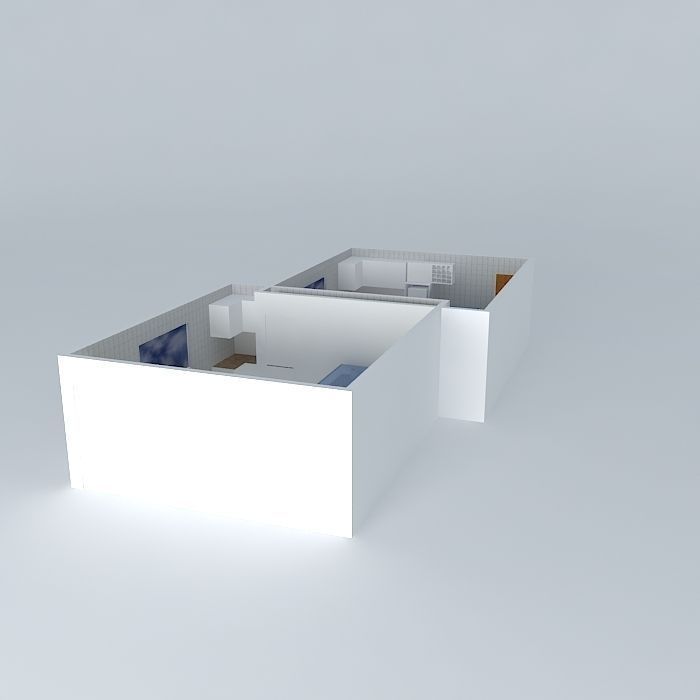 Suelene house Free 3D model_1