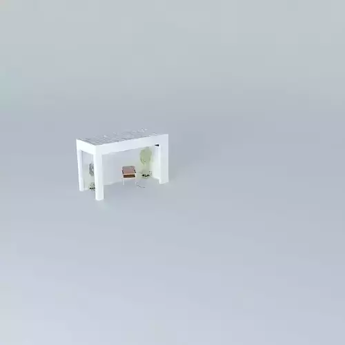 miriorkut table with plants