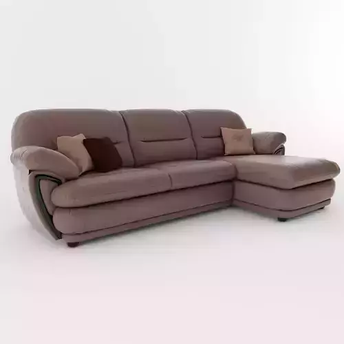 Sofa leather sectional