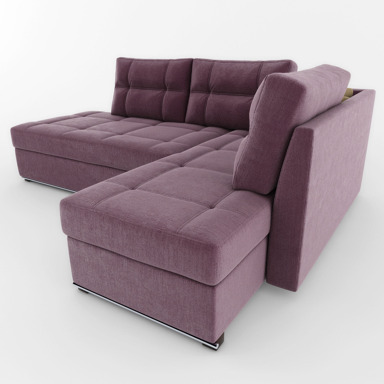 Sofa sectional 3D model_2