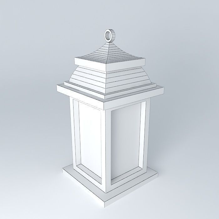 lanterna lantern Free 3D model_3
