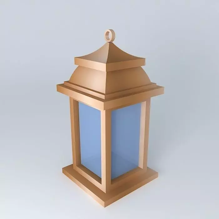 lanterna lantern Free 3D model_0