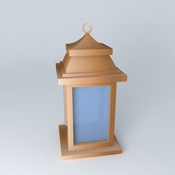 lanterna lantern Free 3D model_2