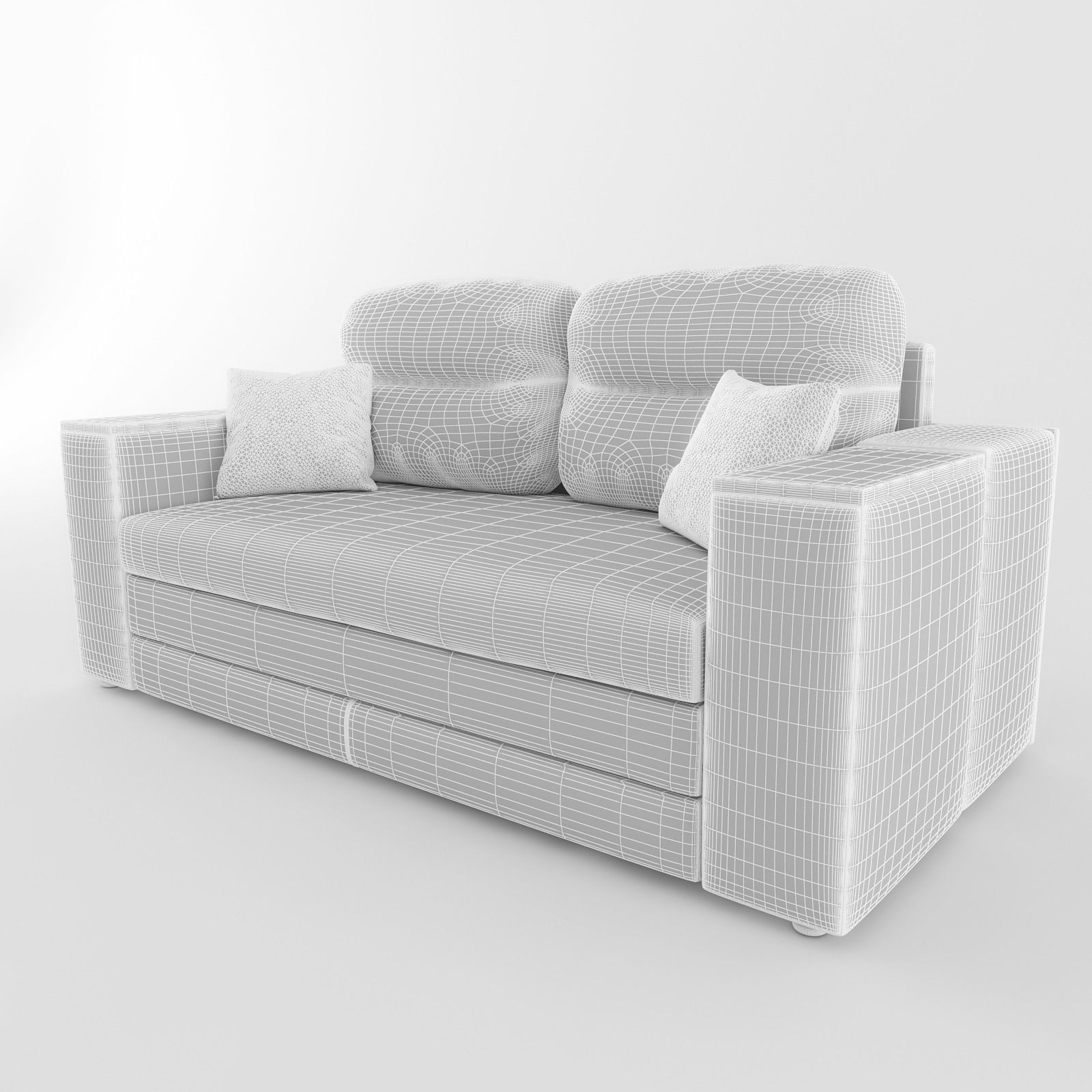 Sofa 3D model_3