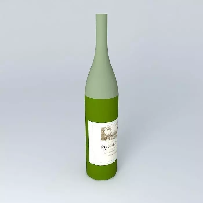 wine bottle wine bottle Free 3D model