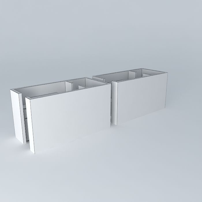 miaorkut two boxes Free 3D model_3
