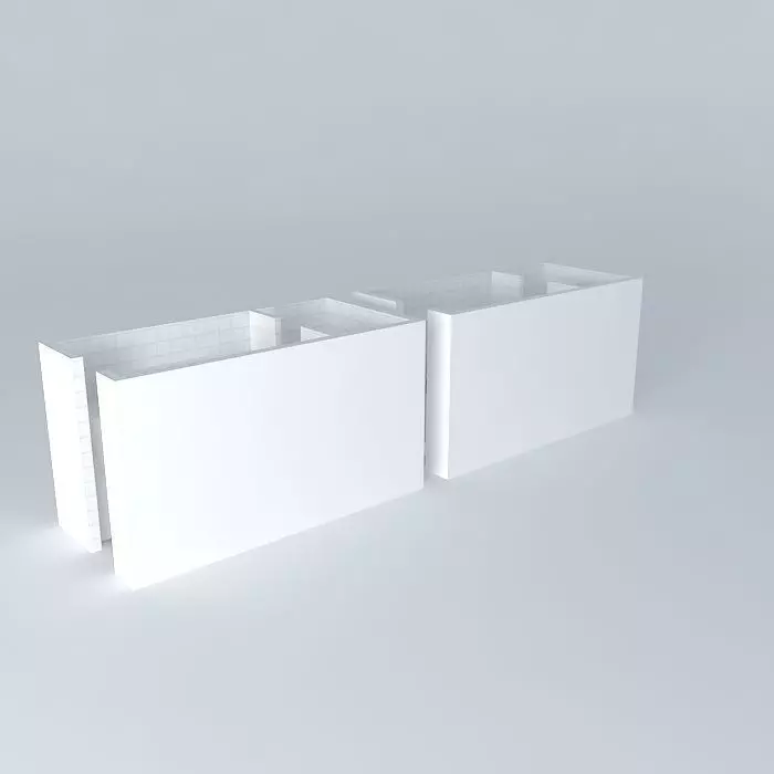 miaorkut two boxes Free 3D model_0