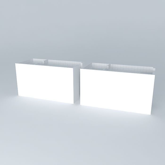 miaorkut two boxes Free 3D model_1