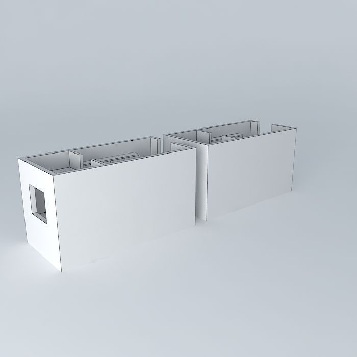 miaorkut two boxes Free 3D model_4