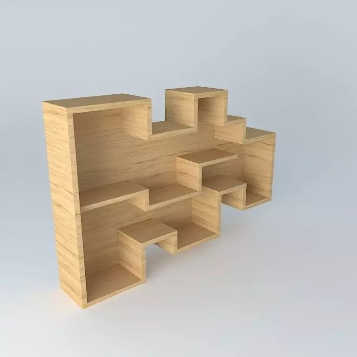 niche niche rack shelf Free 3D model