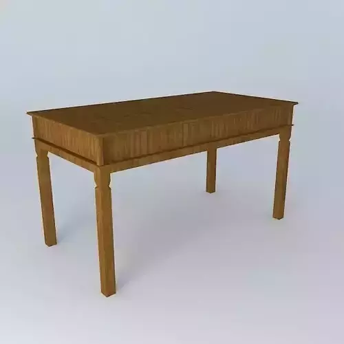 mesa rustica rustic table Free 3D model