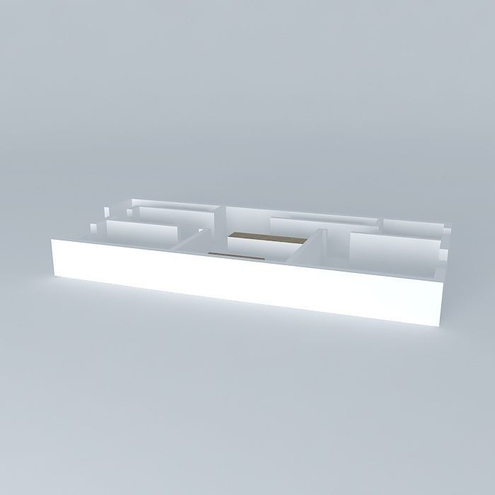 camilaorkut shelf Free 3D model_1