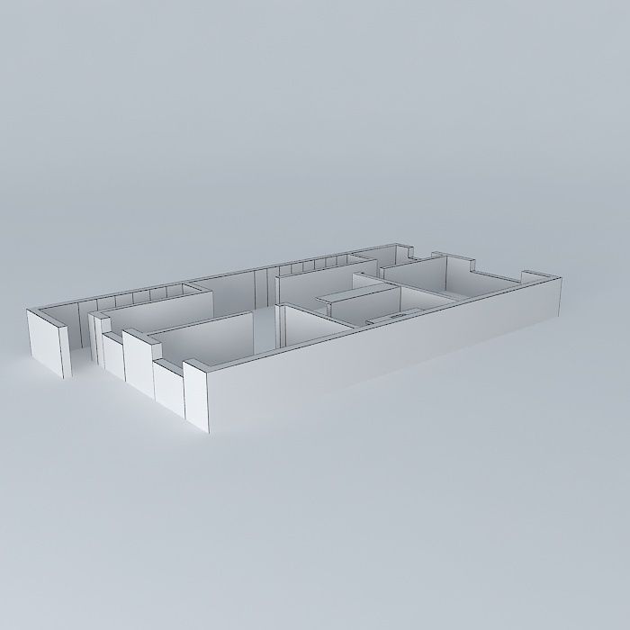 camilaorkut shelf Free 3D model_4