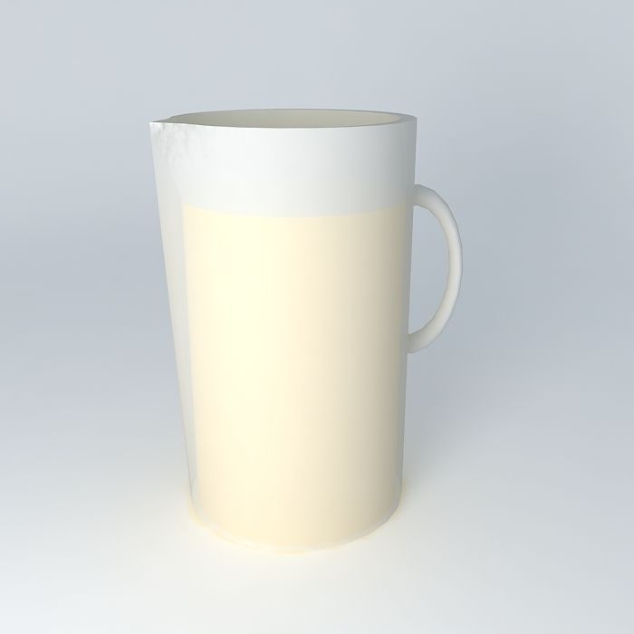 ornament pitcher pitcher Free 3D model_2