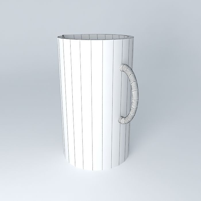 ornament pitcher pitcher Free 3D model_4
