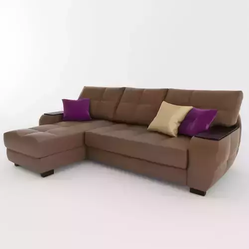 Sofa leather sectional