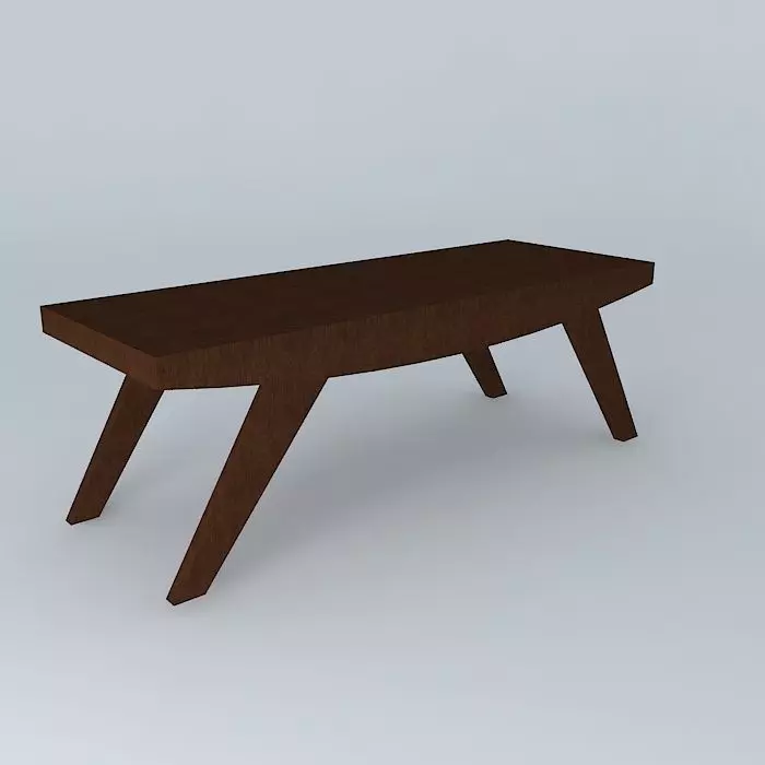 mesa de centro coffee table Free 3D model_0