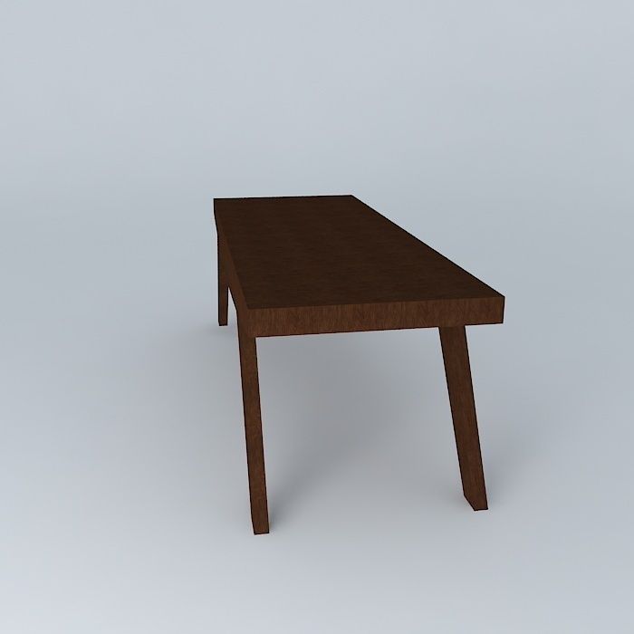 mesa de centro coffee table Free 3D model_2