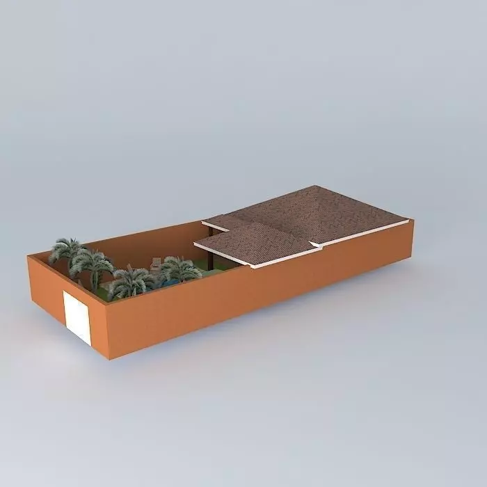 danielaorkut casa de campo country house Free 3D model