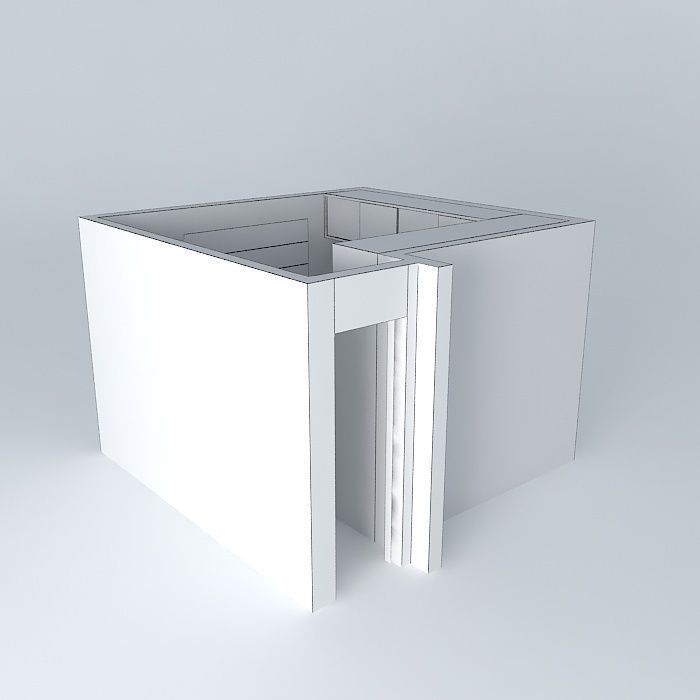 fabioorkut cube with window Free 3D model_4