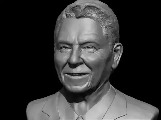 Ronald Reagan  3D print model