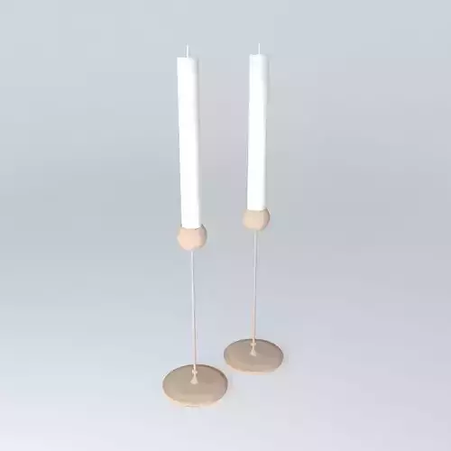 candlestick candlestick two candle holders