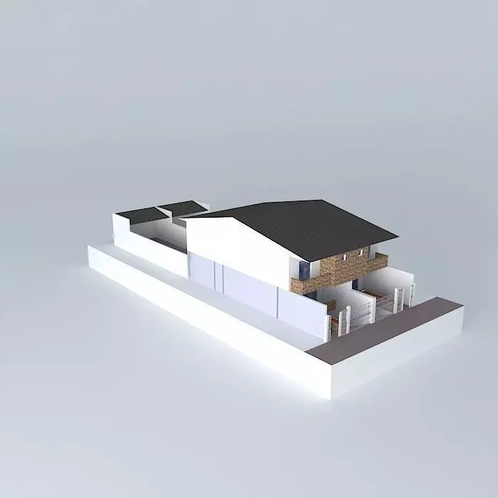 pauloorkut house Free 3D model_0