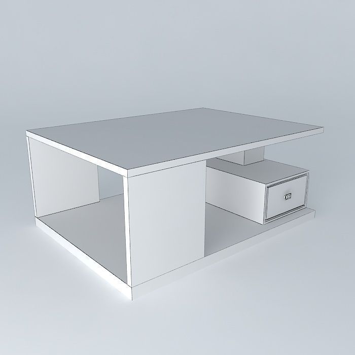 coffee table mesa de centro Free 3D model_3